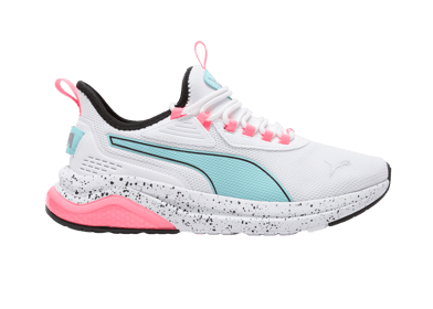 PUMA Amplifier Speckle Sneakers in White