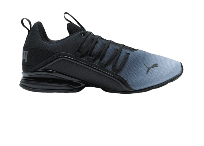 PUMA Axelion Fade 2 Running Sneakers in Cool Mid Grey/Black