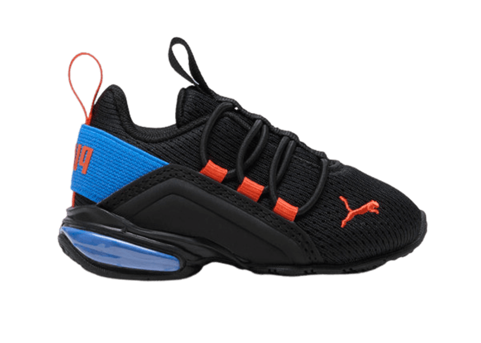 PUMA Axelion M in Black/Redmazing/Hyperlink Blue (TD)