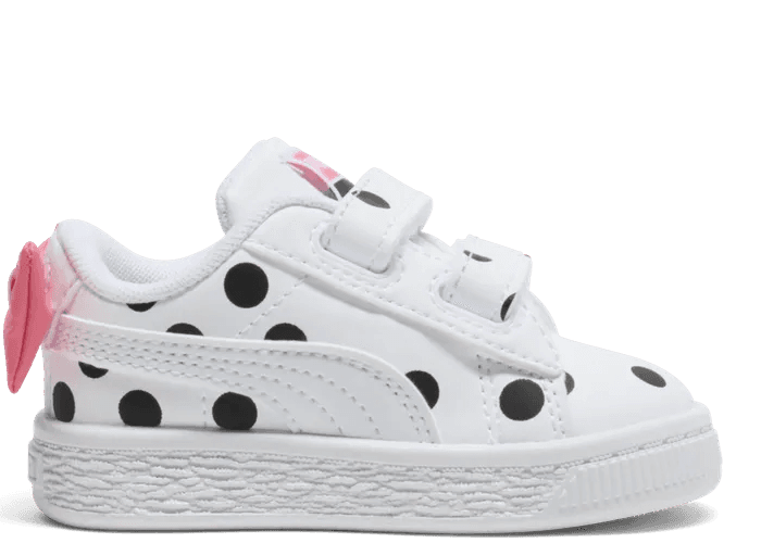 PUMA Basket Bow s' Sneakers in White (TD)