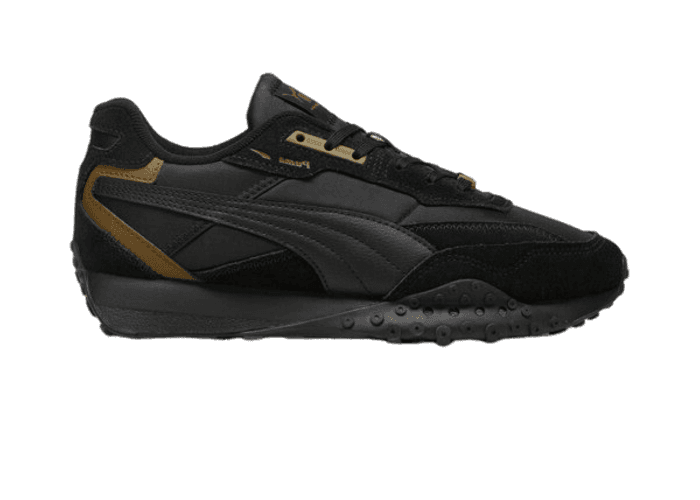 PUMA Blktop Rider Sneakers in Black/Wild Willow