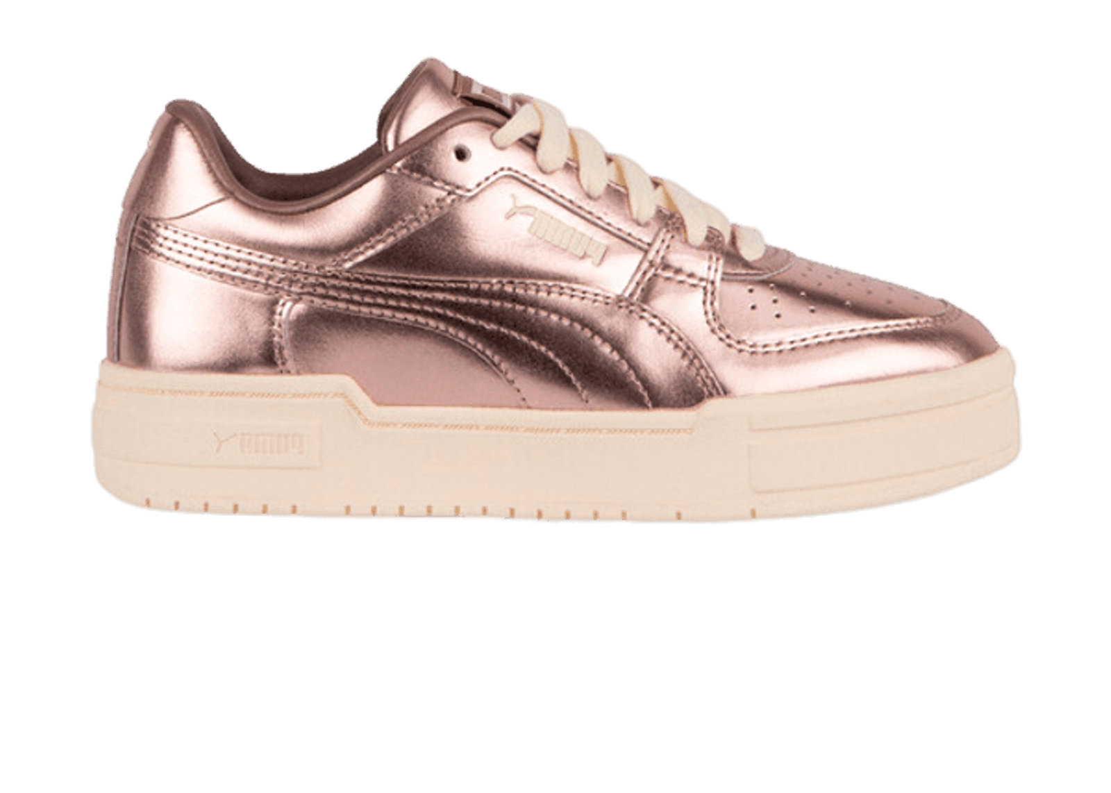 PUMA CA Pro Chrome Sneakers in Rose Gold/Sugared Almond/Matte Rose Gold