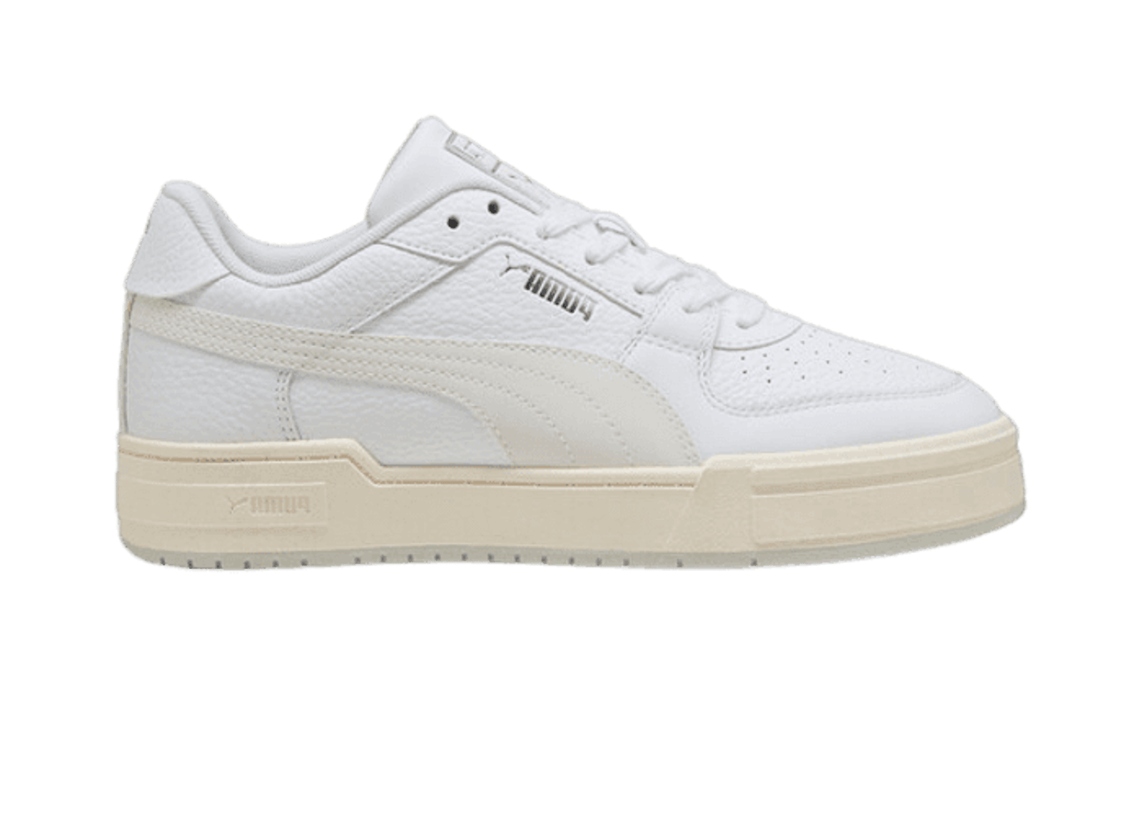 PUMA CA Pro Lights On Reflect Sneakers in White/Silver