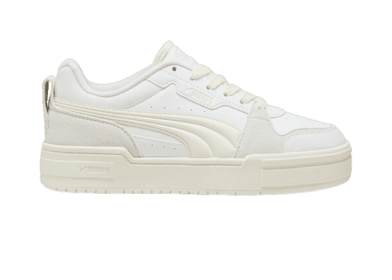 PUMA CA Pro Lux III Winter Volume Sneakers in White/Warm White