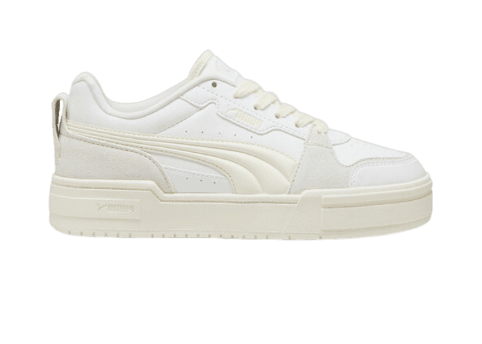 PUMA CA Pro Lux III Winter Volume Sneakers in White/Warm White