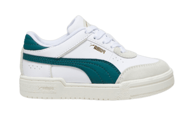PUMA CA Pro Sport Mix Sneakers in White/Sedate Grey/Malachite (PS)