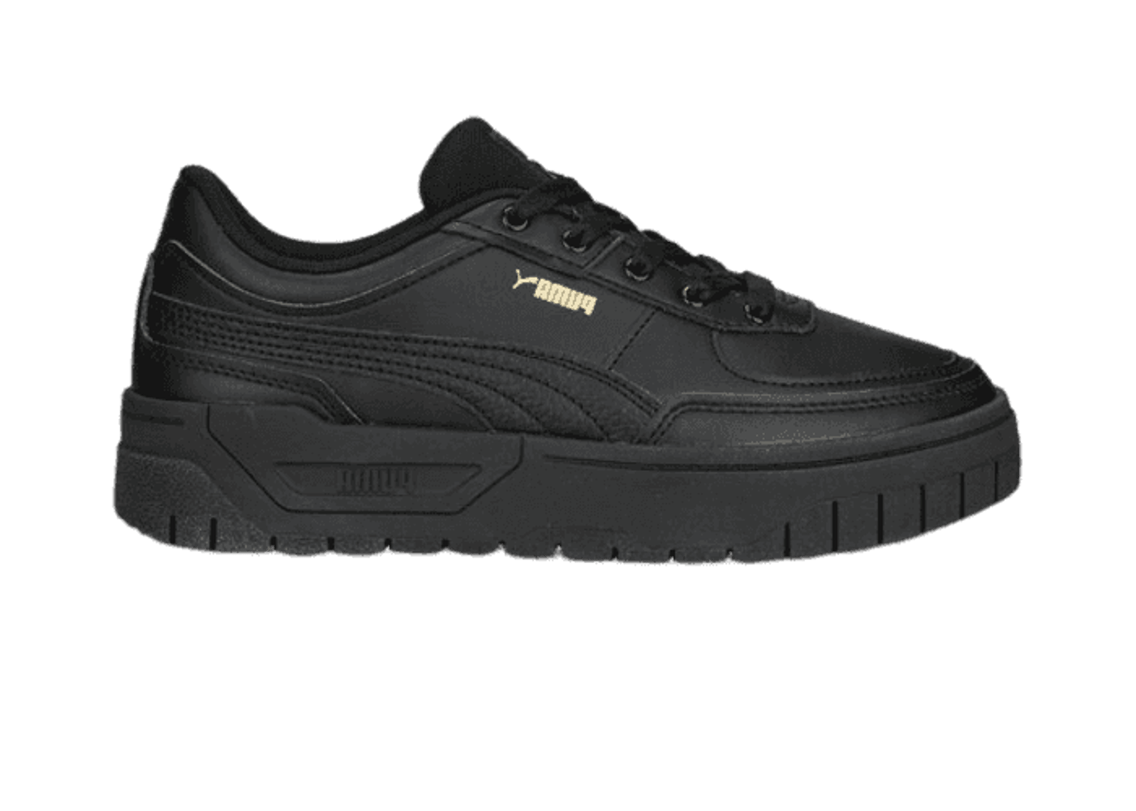 Puma Cali Dream Leather 'Triple Black' (W)