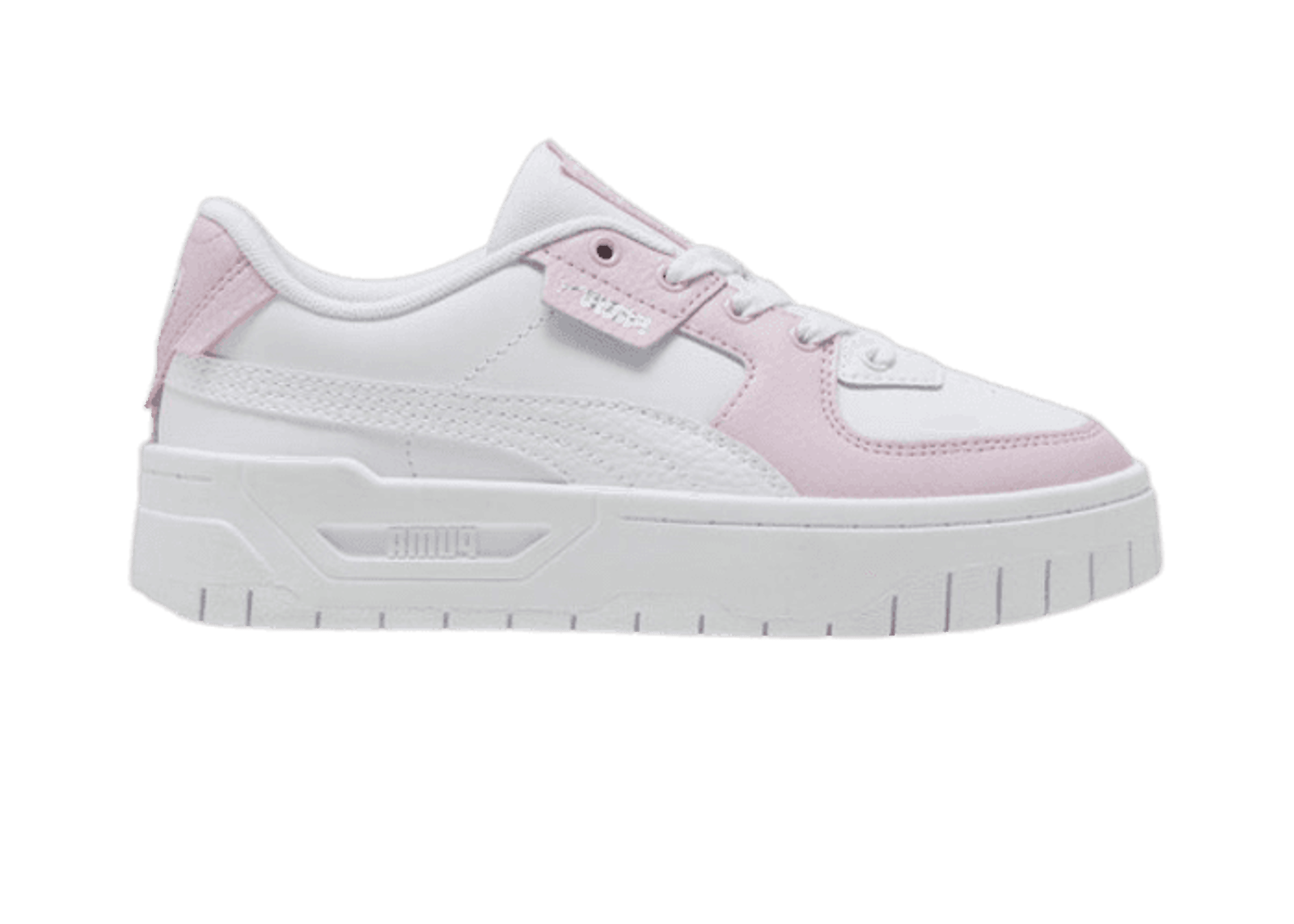PUMA Cali Dream Pastel Sneakers in White/Grape Mist (GS)