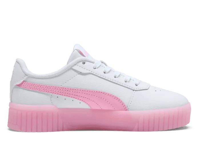 PUMA Carina 2.0 Jelly Bean Sneakers in White (GS)