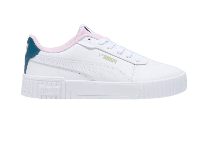 PUMA Carina 2.0 Sneakers in White/Ocean Tropic - 385849-27 Release