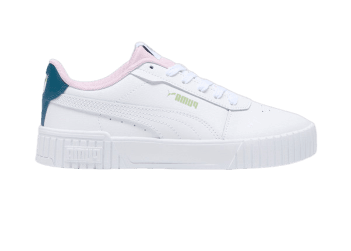 PUMA Carina 2.0 Sneakers in White/Ocean Tropic