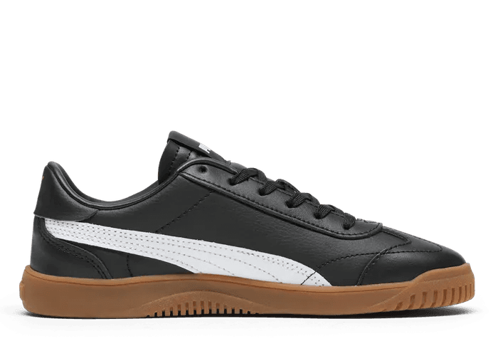 PUMA Club 5v5 Sneakers in Black/White/Gold (GS)