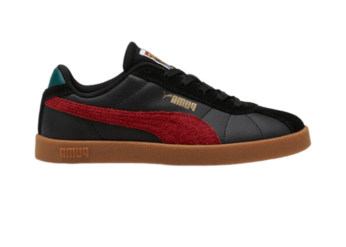 PUMA Club II YEAR OF SPORT Sneakers in Black/Intense Red/Gum (GS)