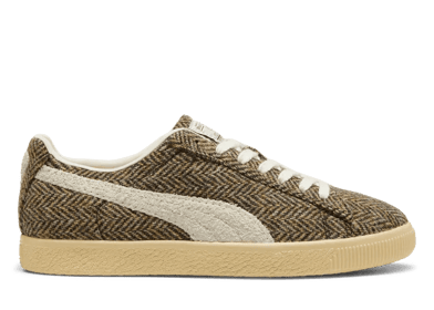 Puma Clyde Harris Tweed Chamomile Sugared Almond