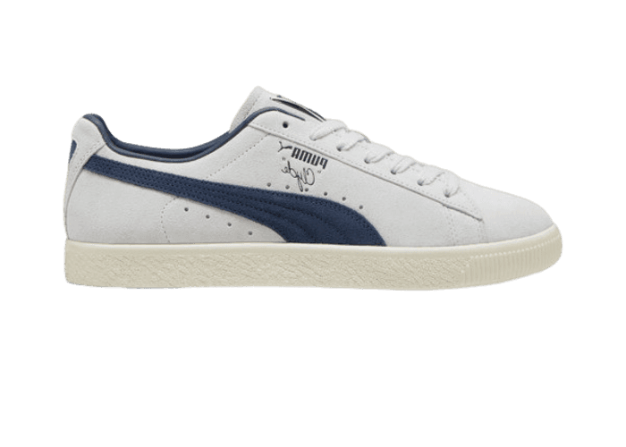 Puma Clyde OG 'Silver Mist Club Navy'