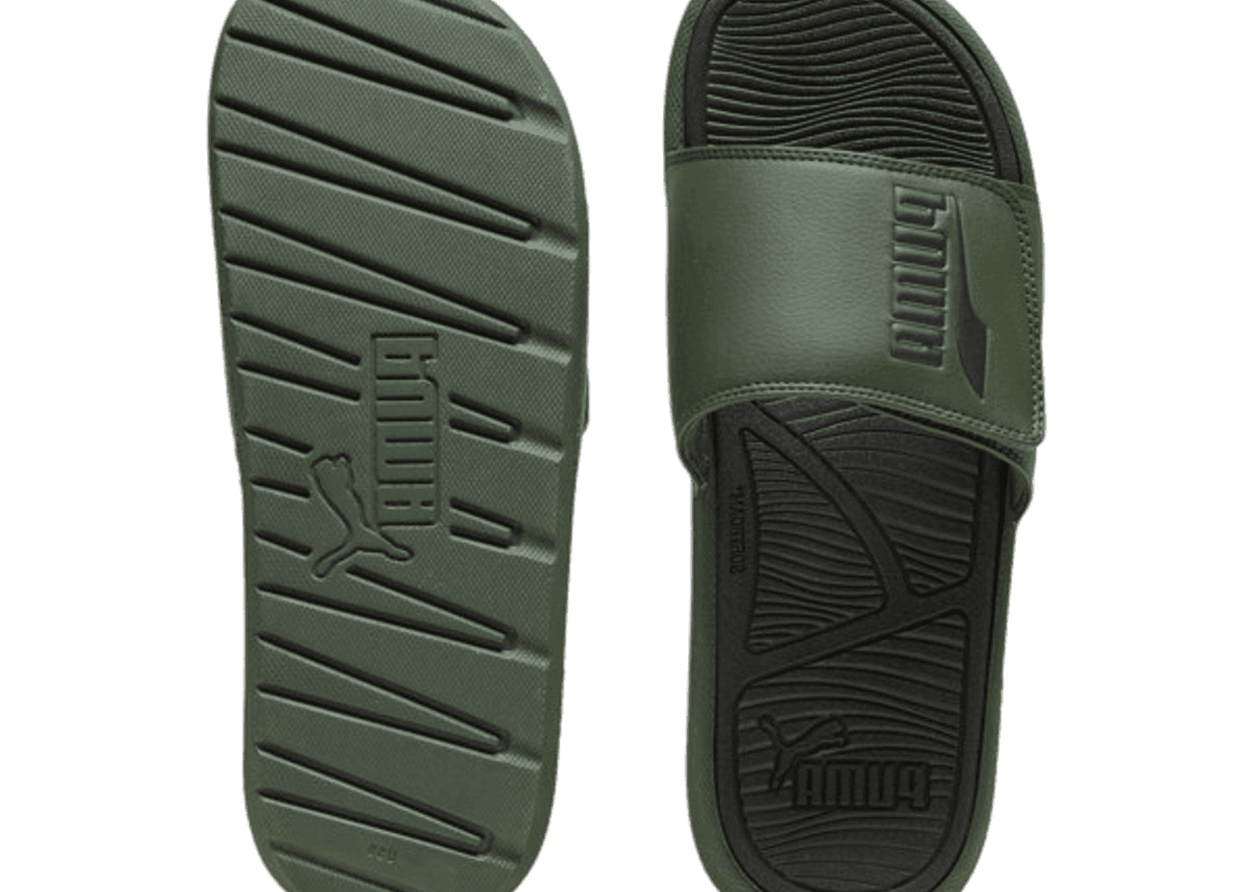 PUMA Cool Cat 2.0 FS Slides in Myrtle/Black