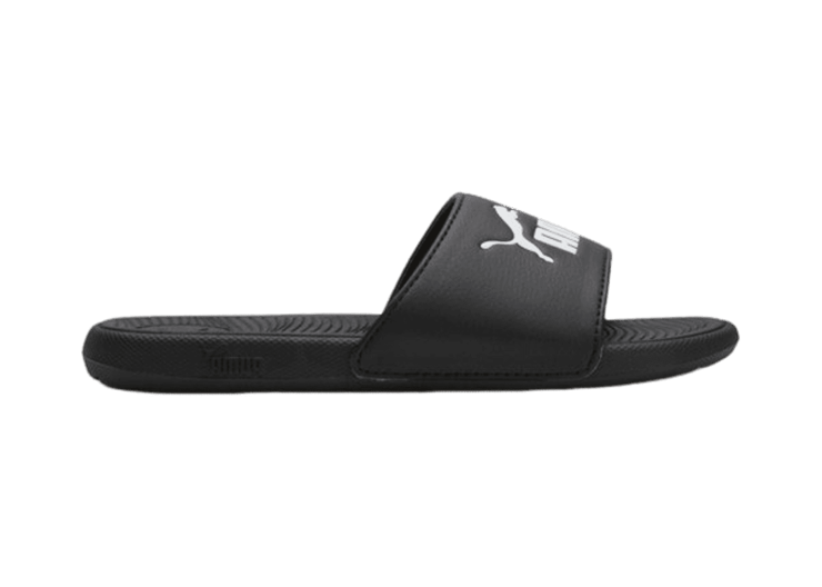 Puma Cool Cat 2.0 Slides Big Kid 'Black White'