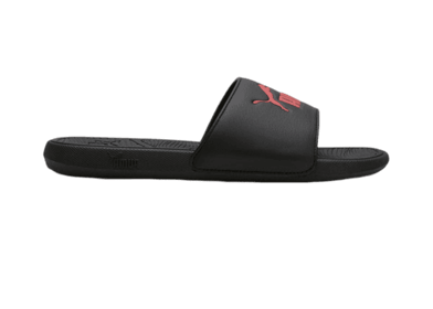 PUMA Cool Cat 2.0 Slides in Black/Red