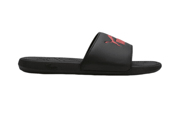 PUMA Cool Cat 2.0 Slides in Black/Red