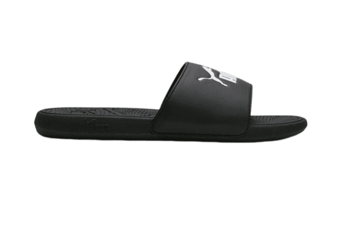 PUMA Cool Cat 2.0 Slides in Black/White