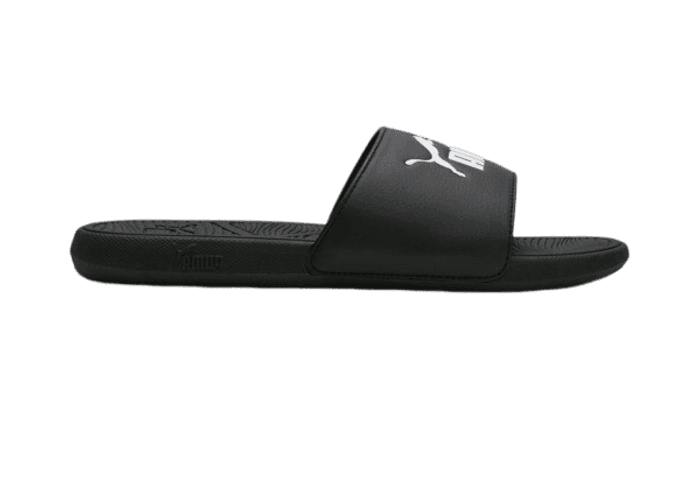 PUMA Cool Cat 2.0 Slides in Black/White