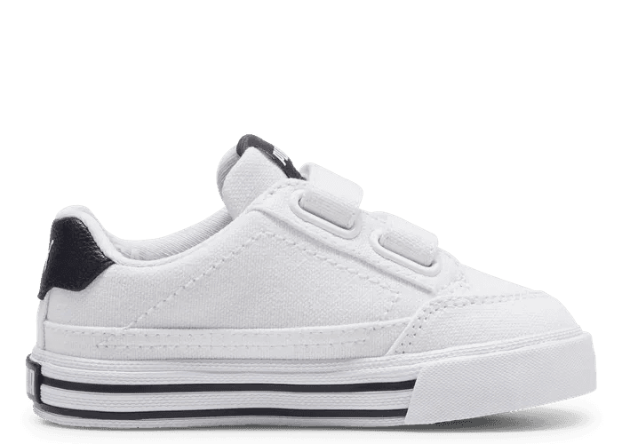 PUMA Court Classic Vulc Formstrip s' Sneakers in White/Black (TD)