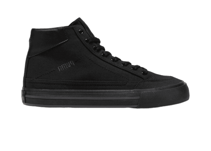 PUMA Court Classic Vulc Mid Sneakers in Black/Shadow Grey