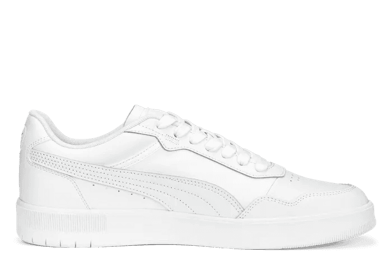 PUMA Court Ultra Sneakers in White/Silver