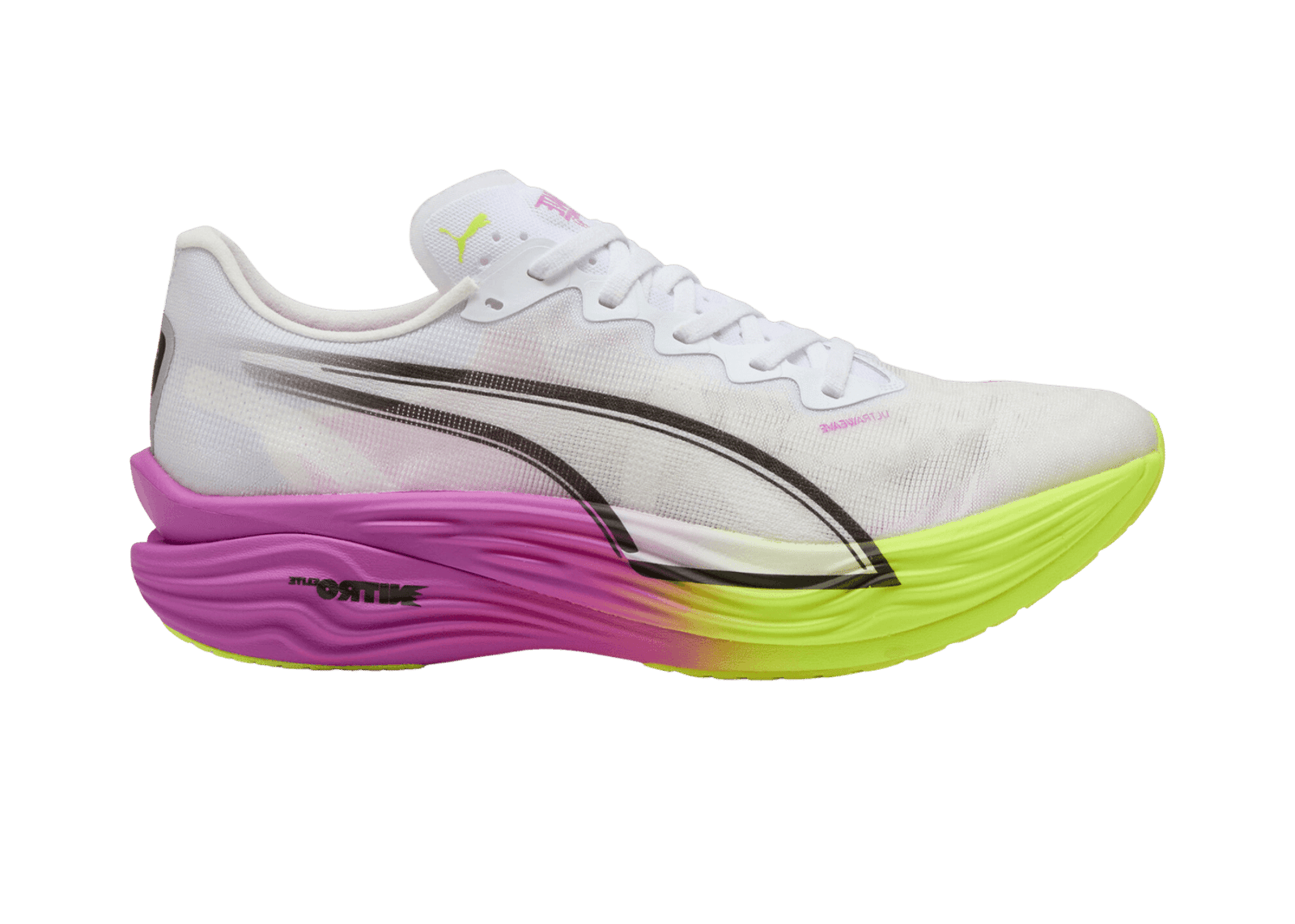 Puma Deviate Nitro Elite 3 'Pure Magenta Yellow Alert'