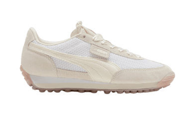 PUMA Easy Rider Ballet Sneakers in Warm White/Frosted Ivory/Mauve Mist