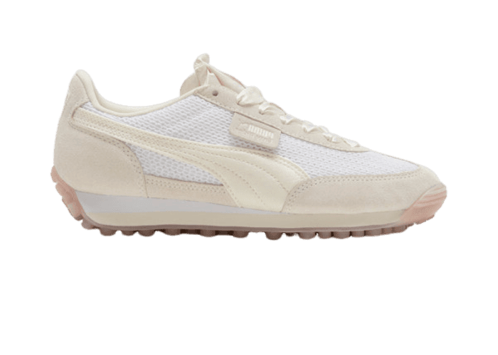 PUMA Easy Rider Ballet Sneakers in Warm White/Frosted Ivory/Mauve Mist