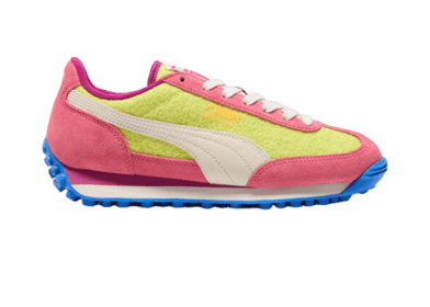 PUMA Easy Rider Brights Sneakers in Lime Sheen/Sunset Glow/Frosted Almond