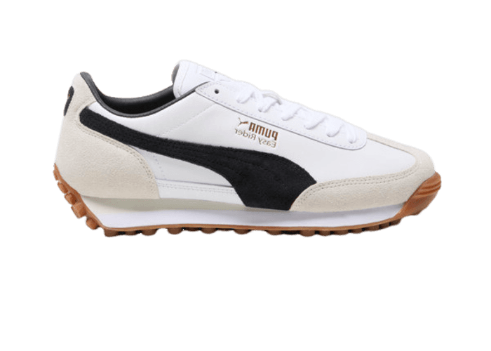 PUMA Easy Rider Mix Sneakers in White/Black