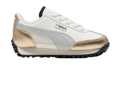 PUMA Easy Rider Mixed Metals in Warm White/Gold/Glacial Grey (PS)