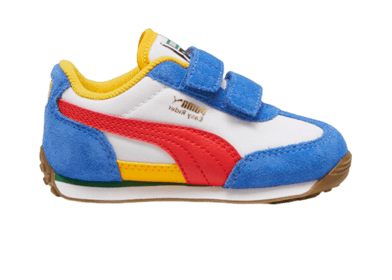 PUMA Easy Rider s' Sneakers in White/Red (TD)