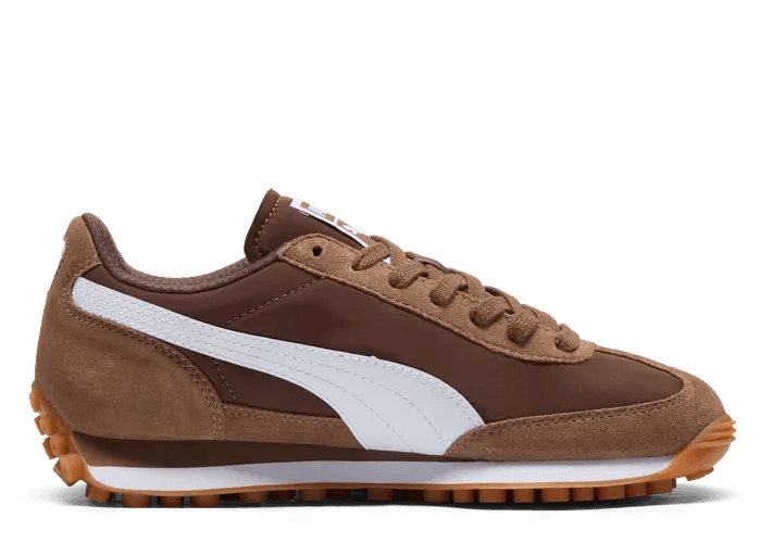 PUMA Easy Rider SN Sneakers in Haute Coffee/White/Espresso Brown (GS)