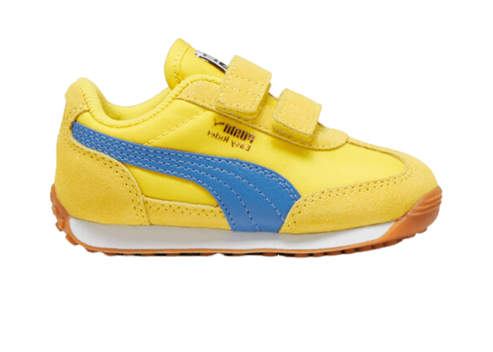 PUMA Easy Rider Vintage s' Sneakers in Speed Yellow/Bluemazing/Gold (TD)