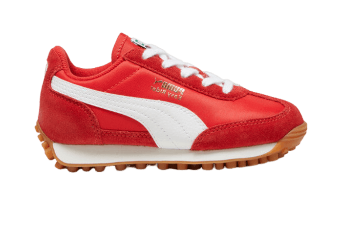 PUMA Easy Rider Vintage Sneakers in Red/White (PS)