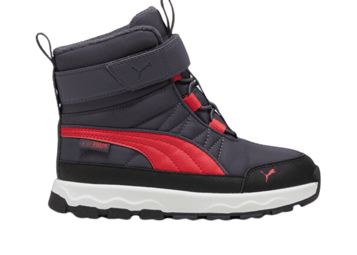 PUMA Evolve Puretex ' Boots in Galactic Grey/Tart Cherry/Black (GS)