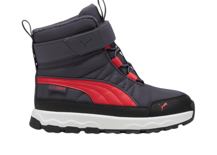 PUMA Evolve Puretex ' Boots in Galactic Grey/Tart Cherry/Black (GS)