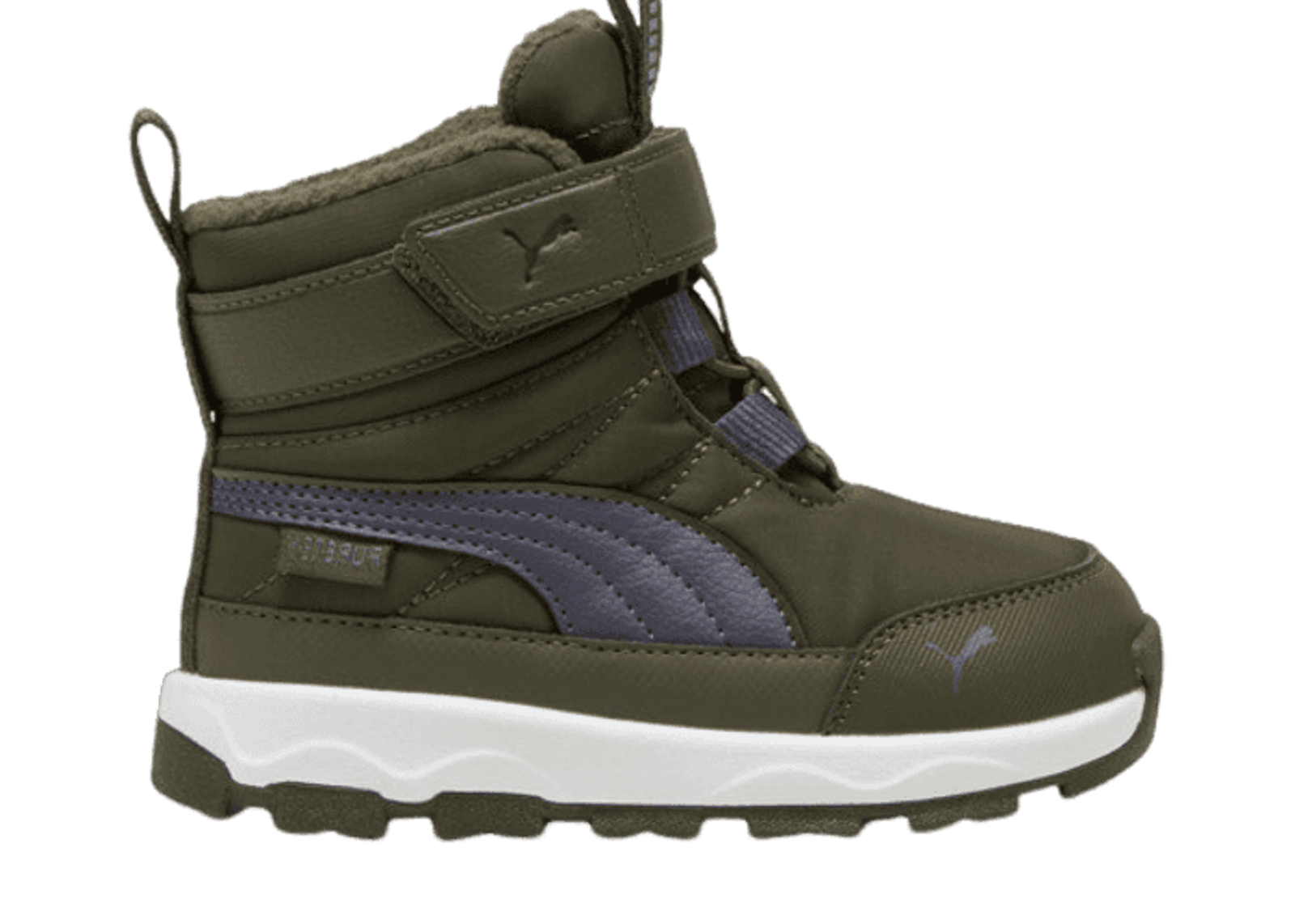 PUMA Evolve s' Boots in Dark Olive/Galactic Grey/White (TD)