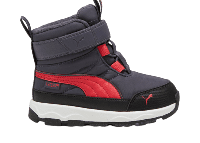 PUMA Evolve s' Boots in Galactic Grey/Tart Cherry/Black (TD)
