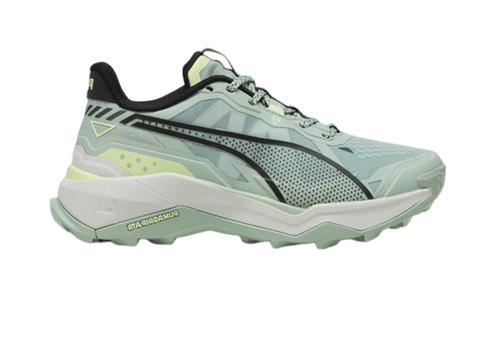 PUMA Explore NITROâ¢ 2 Hiking in Green Fog/Cool Cucumber/Black