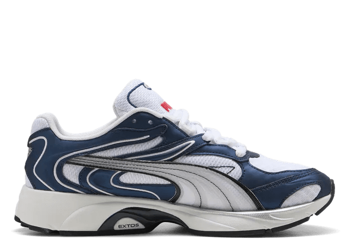 LUMU PUMA Extos Millennium Sneakers in Dark Blue - 398784-01 Release Info