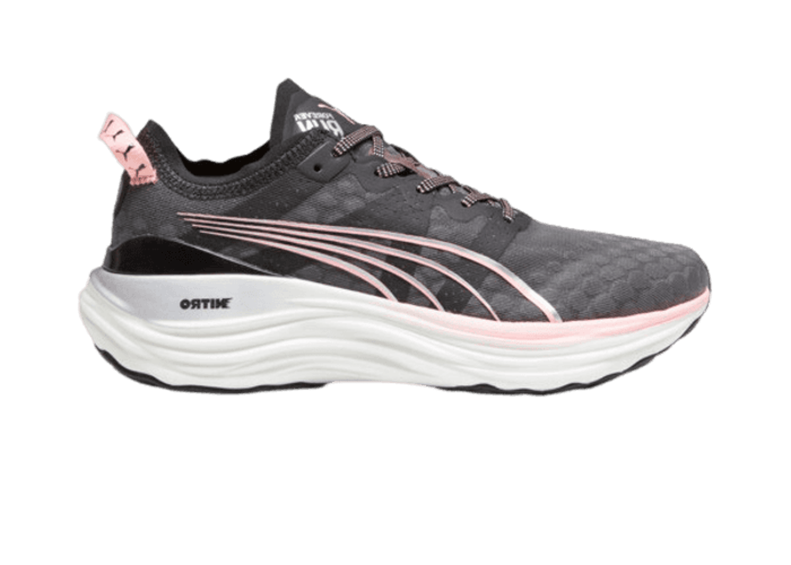 PUMA ForeverRUN NITRO⢠in Black/Koral Ice/Silver