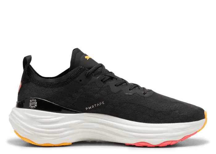 PUMA ForeverRun NITROâ¢ in Black/Sun Stream/Sunset Glow