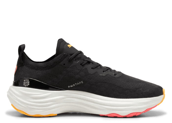 PUMA ForeverRun NITROâ¢ in Black/Sun Stream/Sunset Glow