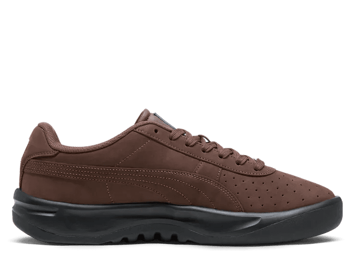 PUMA GV Special Artisanal Sneakers in Espresso Brown/Silver