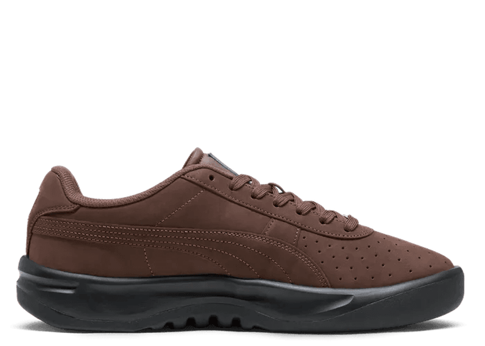 PUMA GV Special Artisanal Sneakers in Espresso Brown/Silver