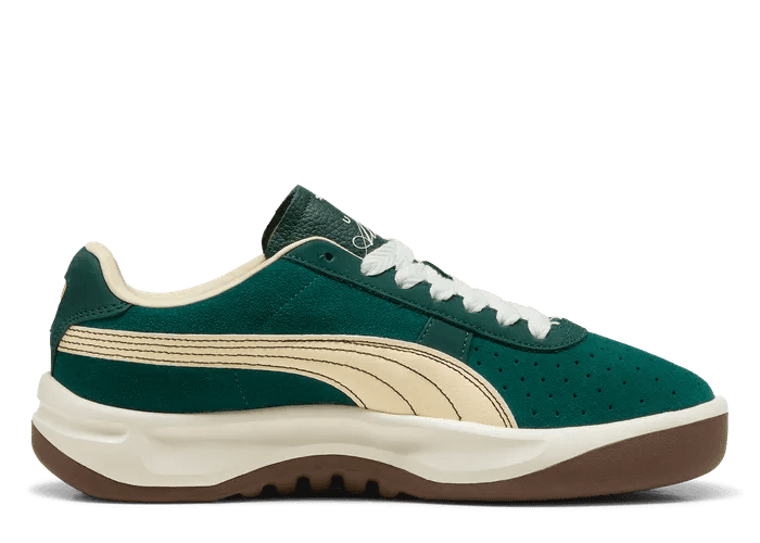 PUMA GV Special Players Lane Sneakers in Dark Myrtle/Creamy Vanilla